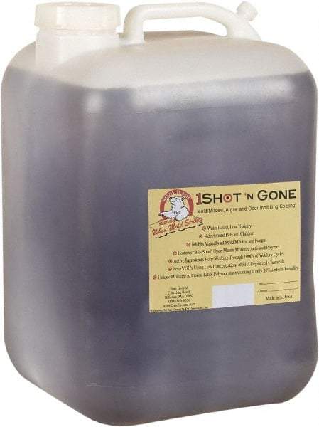 Bare Ground Solutions - 5 Gallon pail of 1 Shot Mold Inhibiting Coating - Moisture activated mold/mildew, algae, fungus prevention coating  It has zero VOC's and uses a low concentration of EPA registered chemicals. - Strong Tooling