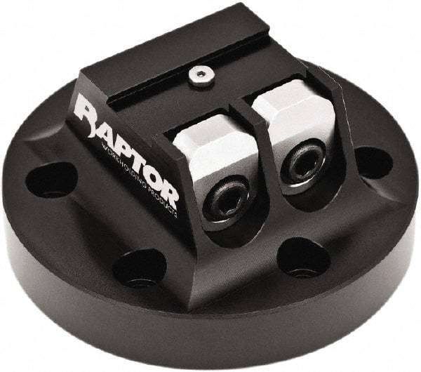 Raptor Workholding - 3/4" Jaw Width, 2" High x 4.33" Wide Dovetail Vise - For Use with 4 & 5 Axis Workholding Systems - Strong Tooling