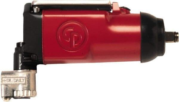 Chicago Pneumatic - 3/8" Drive, 9,500 RPM, 90 Ft/Lb Torque Impact Wrench - Butterfly Handle, 1,400 IPM, 13 CFM, 90 psi, 1/4" NPT Inlet - Strong Tooling