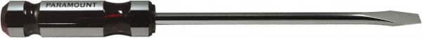 Paramount - Standard Slotted Screwdriver - Round Shank, Acetate Handle - Strong Tooling