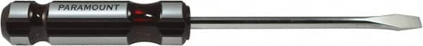 Paramount - Cabinet Slotted Screwdriver - Round Shank, Acetate Handle - Strong Tooling