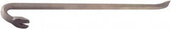 Ampco - 30" OAL Wrecking Bar - 1-9/16" Wide, Aluminum Bronze - Strong Tooling