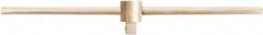 Ampco - 1/2" Drive Socket Sliding T-Handle - 12" OAL, Aluminum Bronze Finish - Strong Tooling