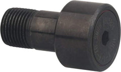 Accurate Bushing - 3-1/2" Roller Diam x 2" Width, 1-3/4" Stud Diam x 2-3/4" Length, Sealed Heavy Stud Cam Follower with Hex - Carbon Steel, 1-3/8" Thread Length, 1-3/4-12 Thread, 4-3/4" OAL, 29,660 Lb Dynamic Cap - Strong Tooling