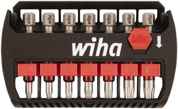 Wiha - 7 Piece, Bit Set - Torx Point - Strong Tooling