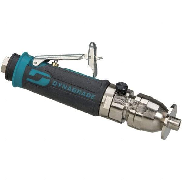 Dynabrade - 1/4 Inch Collet, 0.4 hp, 30,000 RPM Compact Router - 1/4 NPT Inlet, 90 psi Air Pressure, 23 CFM - Strong Tooling