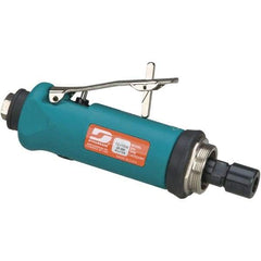 Dynabrade - 1/4 Inch Collet, 0.7 hp, 20,000 RPM Compact Router Motor - 1/4 NPT Inlet, 90 psi Air Pressure, 38 CFM - Strong Tooling