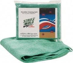 MPH Systems - Reusable Microfiber Wipes - Packet, 16" x 16" Sheet Size, Green - Strong Tooling