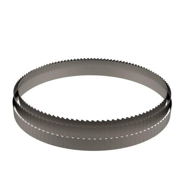 Lenox - 3 to 4 TPI, 27" Long x 1-1/2" Wide x 0.05" Thick, Welded Band Saw Blade - Bi-Metal, Toothed Edge - Strong Tooling