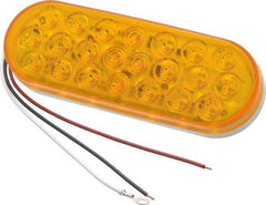 Peterson - Amber Type 1 LED Strobe Lights - LED, 0.67 Amp, 8 Watt, 12 Volt, 6-1/2" Long - Strong Tooling