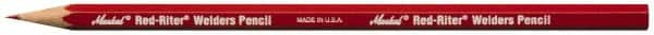 Markal - Red Welders Pencil - Sharpen with Pencil Sharpener Tip - Strong Tooling