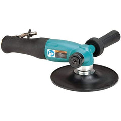 Dynabrade - 7" Max Disc, 8,500 RPM, Pneumatic Handheld Disc Sander - 40 CFM, 3/8" Inlet, 1.3 hp, 90 psi - Strong Tooling