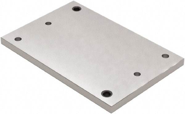 Jergens - 350mm Long x 300mm Wide Steel Fixture Plate - 20mm Plate Thickness - Strong Tooling