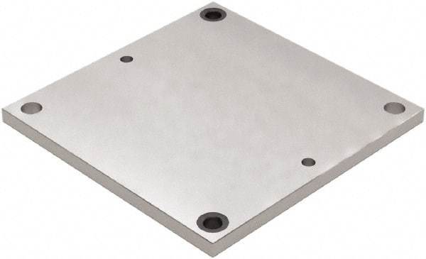 Jergens - 500mm Long x 500mm Wide Aluminum Fixture Plate - 25mm Plate Thickness - Strong Tooling