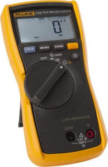 Fluke - 113, CAT IV, 600 VAC/VDC, Digital True RMS Auto Ranging Manual Ranging Multimeter - 60,000 Ohm, Measures Voltage, Resistance - Strong Tooling