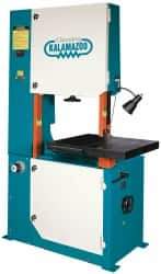 Clausing - 28 Inch Throat Capacity, Variable Speed Pulley Vertical Bandsaw - 50 to 5200 SFPM, 3 HP, Three Phase - Strong Tooling