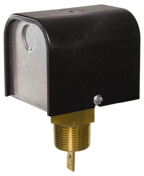 McDonnell & Miller - 160 psi, Brass Housing, General Purpose Flow Switch - 5.1 to 131.1 GPM, 120 VAC Voltage - Strong Tooling