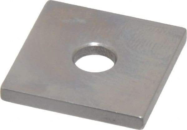 Mitutoyo - 0.11" Square Steel Gage Block - Accuracy Grade 0, Includes Certificate of Inspection - Strong Tooling