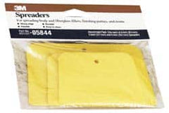 3M - Assorted Spreaders for Body Fillers & Finishing Putties - Plastic - Strong Tooling