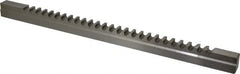 Value Collection - 20mm Keyway Width, Style F-1, Keyway Broach - High Speed Steel, Bright Finish, 1" Broach Body Width, 1" to 6" LOC, 20-1/4" OAL - Strong Tooling