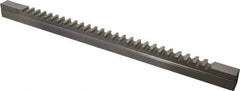 Value Collection - 22mm Keyway Width, Style F-1, Keyway Broach - High Speed Steel, Bright Finish, 1" Broach Body Width, 1" to 6" LOC, 20-1/4" OAL - Strong Tooling