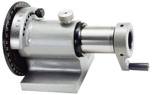 Interstate - 5C Compatible, Horizontal Spin Collet Indexer - 1" Max Collet Capacity - Strong Tooling