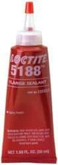 Loctite - 50 mL Tube Red Polyurethane Joint Sealant - -65 to 300°F Operating Temp, 24 hr Full Cure Time, Series 5188 - Strong Tooling