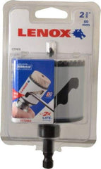 Lenox - 2-3/8" Diam, 1-9/16" Cutting Depth, Hole Saw - Bi-Metal Saw, Toothed Edge - Strong Tooling