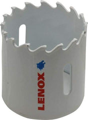 Lenox - 1-3/4" Diam, 1-1/2" Cutting Depth, Hole Saw - Carbide-Tipped Saw, Toothed Edge - Strong Tooling