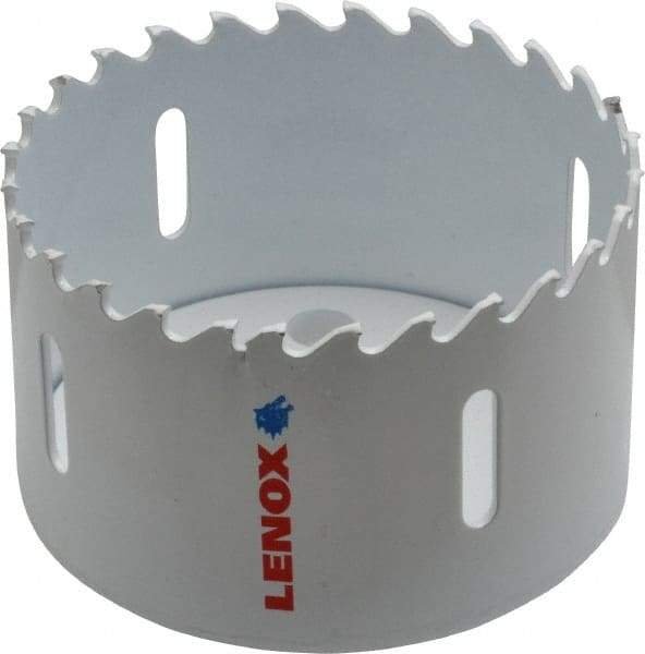 Lenox - 3" Diam, 1-1/2" Cutting Depth, Hole Saw - Carbide-Tipped Saw, Toothed Edge - Strong Tooling