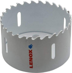 Lenox - 3" Diam, 1-1/2" Cutting Depth, Hole Saw - Carbide-Tipped Saw, Toothed Edge - Strong Tooling