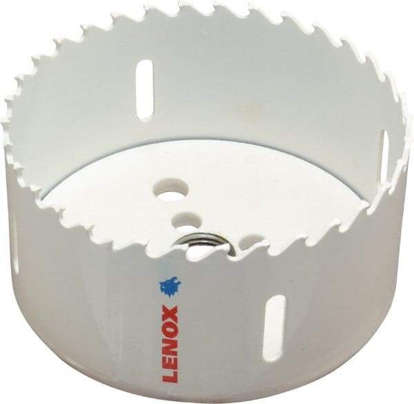 Lenox - 3-5/8" Diam, 1-1/2" Cutting Depth, Hole Saw - Carbide-Tipped Saw, Toothed Edge - Strong Tooling