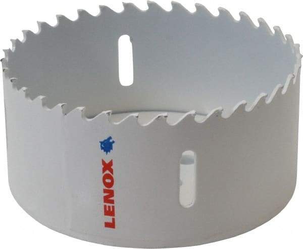 Lenox - 3-3/4" Diam, 1-1/2" Cutting Depth, Hole Saw - Carbide-Tipped Saw, Toothed Edge - Strong Tooling