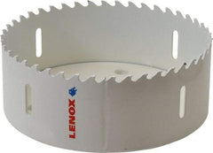 Lenox - 4-3/4" Diam, 1-1/2" Cutting Depth, Hole Saw - Carbide-Tipped Saw, Toothed Edge - Strong Tooling