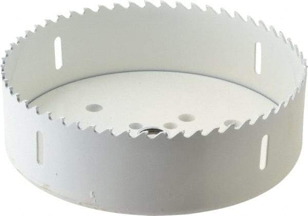 Lenox - 6" Diam, 1-1/2" Cutting Depth, Hole Saw - Carbide-Tipped Saw, Toothed Edge - Strong Tooling