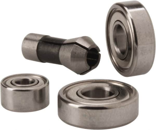 PRO-SOURCE - 1/8" Collet Die Grinder Rebuild Kit - Use with 5530005526JP, 5530007522JP - Strong Tooling