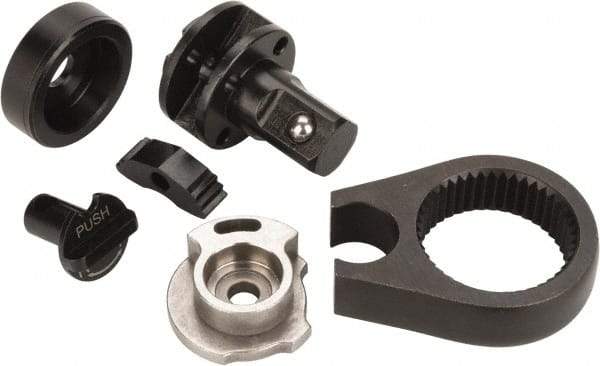 PRO-SOURCE - For Use with 3/8 Impact Ratchet Wrench 5550002145JP, Rebuild Kit - Rear End Plate 34-301714, Front End Plate 34-301719, Yoke 33-301332, Reverse Button 34-301733, Ratchet Pawl 30137, 3/8 Ratchet Anvil 33-301738 - Strong Tooling