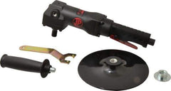 PRO-SOURCE - 7" Pad Diam, 2,800 RPM, Handheld Pneumatic Polisher - 2 CFM, 5/8-11" Spindle Thread, 1/4 NPT Inlet - Strong Tooling