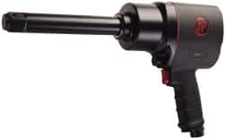 PRO-SOURCE - 1" Drive, 5,500 RPM, 1,400 Ft/Lb Torque Impact Wrench - Pistol Grip Handle, 7 CFM, 90 psi, 3/8" NPT Inlet - Strong Tooling