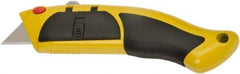 Ability One - Snap Utility Knife - 7" Steel Blade, Yellow Steel Handle - Strong Tooling