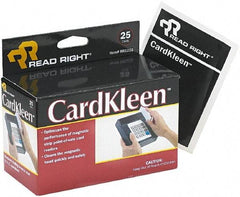 READ RIGHT - Cleaning Cards - Use with Access Control, ID Cards, Credit Card Readers - Strong Tooling