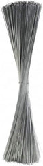 ADVANTUS - 12" Long Gray Galvanized Steel Wire Tag Fastener - 0.7" Max Bundle Diam - Strong Tooling