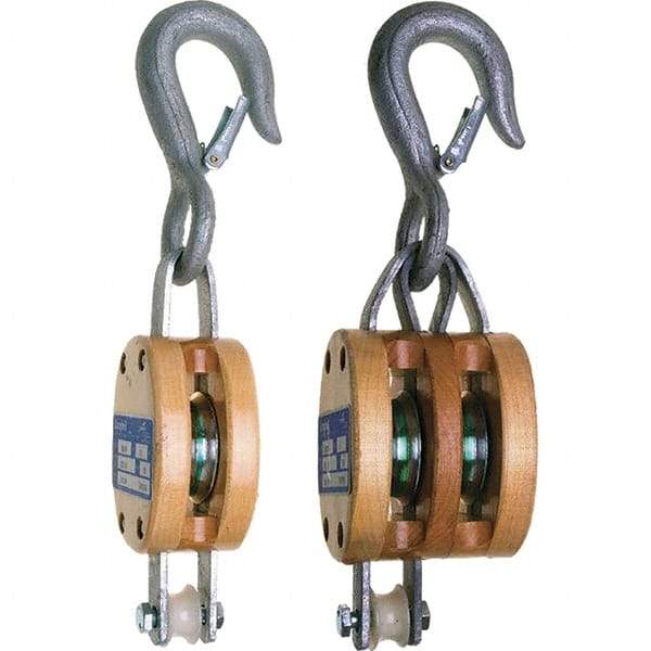 Campbell - Blocks & Pulleys Type: Shell Block Rope Type: Fibrous - Strong Tooling