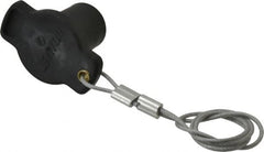 Leviton - 3R NEMA Rated, Male, Black Single Pole Protective Cap - For Use with Female Plug, CSA Certified, UL Listed - Strong Tooling