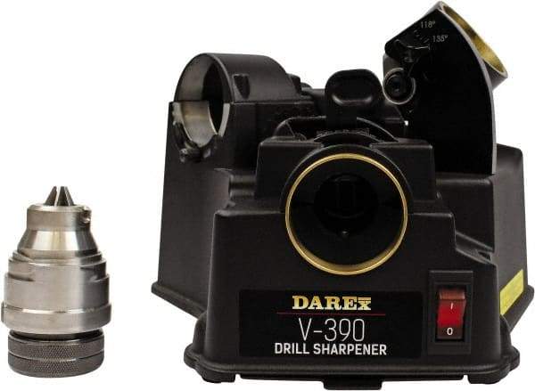 Darex - 1/4 Hp, Drill Bit Sharpener - 115 Volts, For Use On Drill Bits - Strong Tooling