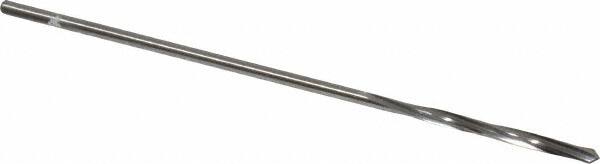 Cleveland - 5/64" High Speed Steel 4 Flute Chucking Reamer - Spiral Flute, Straight Shank, 3/4" Flute Length, 3" OAL - Strong Tooling