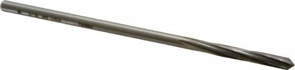 Cleveland - 3/16" High Speed Steel 6 Flute Chucking Reamer - Spiral Flute, Straight Shank, 1-1/8" Flute Length, 4-1/2" OAL - Strong Tooling