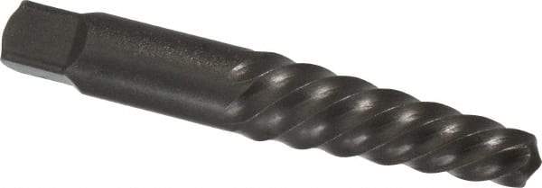 Cleveland - Spiral Flute Screw Extractor - #6 Extractor for 3/4 to 1" Screw, 3-3/4" OAL - Strong Tooling