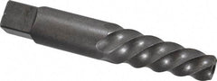 Cleveland - Spiral Flute Screw Extractor - #7 Extractor for 1 to 1-3/8" Screw, 4-1/8" OAL - Strong Tooling