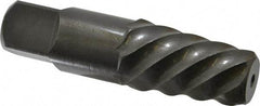 Cleveland - Spiral Flute Screw Extractor - #9 Extractor for 1-3/4 to 2-1/8" Screw, 4-5/8" OAL - Strong Tooling